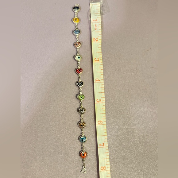 Silver 925 Bracelet with hearts  - Women's Jewelry - Picture 4 of 6